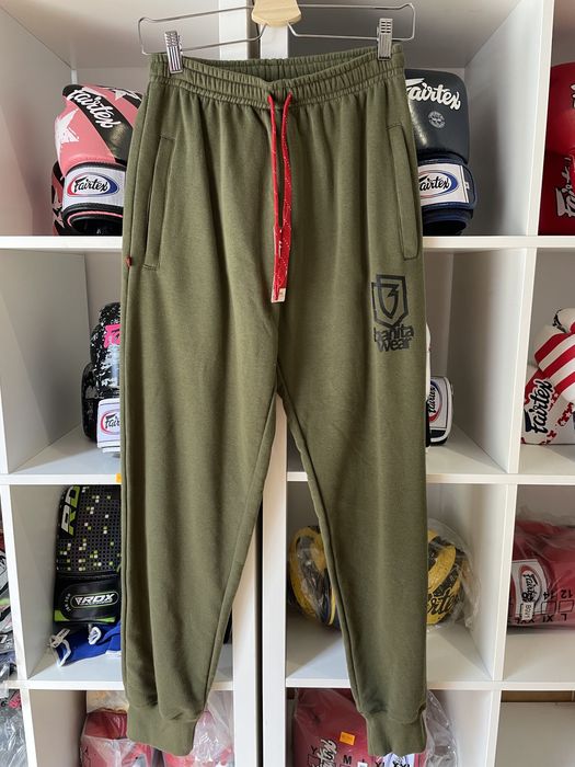 Banita męskie spodnie dresowe khaki