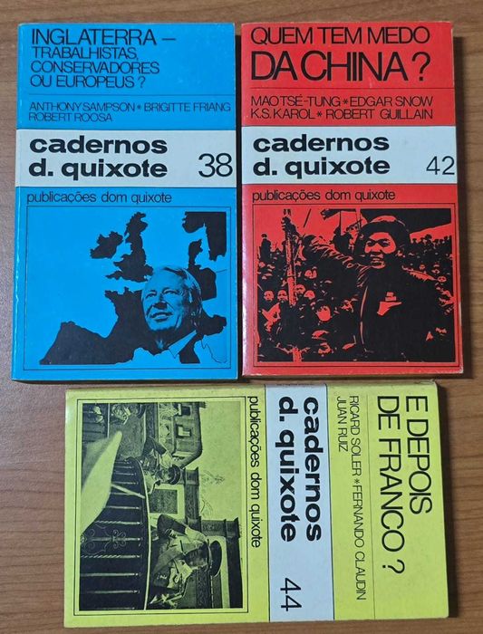 Colecção Cadernos D. Quixote (vários volumes)