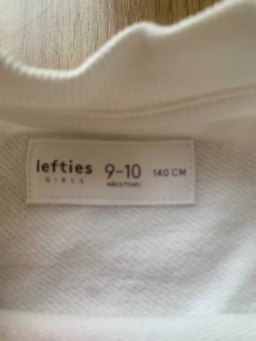 Vestido de manga comprida de menina da Lefties