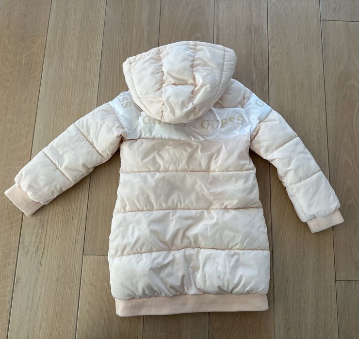 Kurtka płaszczyk zimowy GUESS dla dziewczynki rozm 5 lat (110)