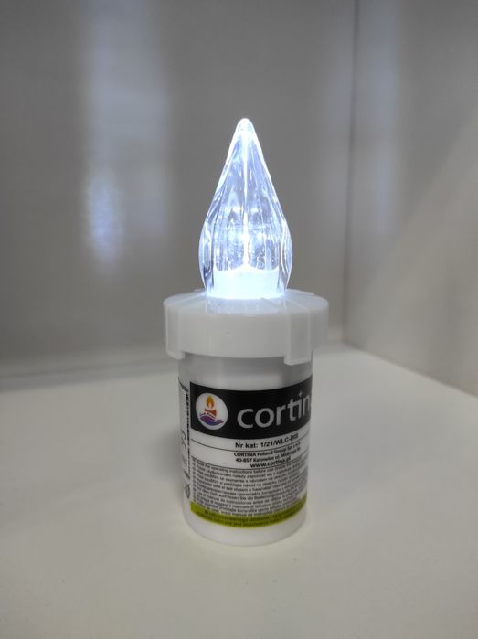 Znicz wkład led lampka