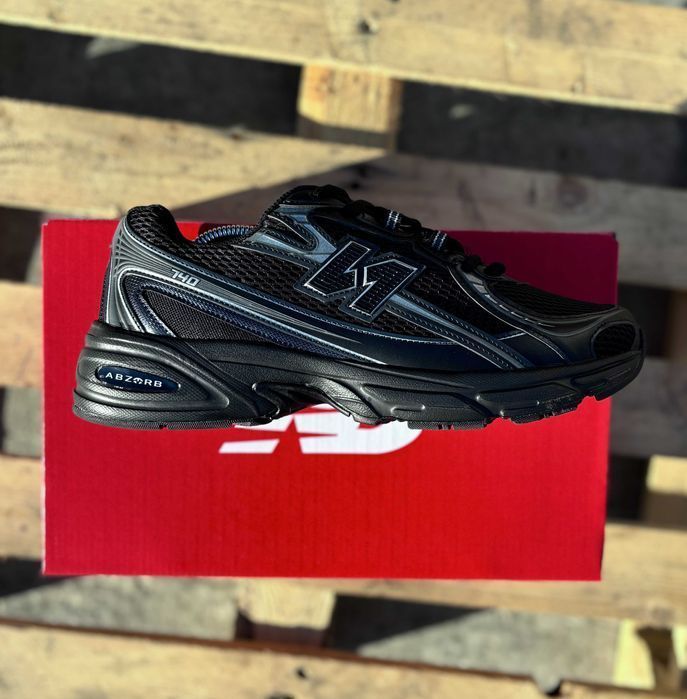 (2280) Кросівки у стилі New Balance 740 чорні (40-45) нб NB