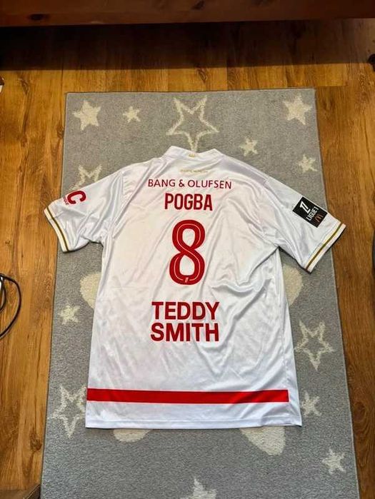 Koszulka Mizuno AS Monaco Pogba #8 2025 2026 home kit jersey domowa