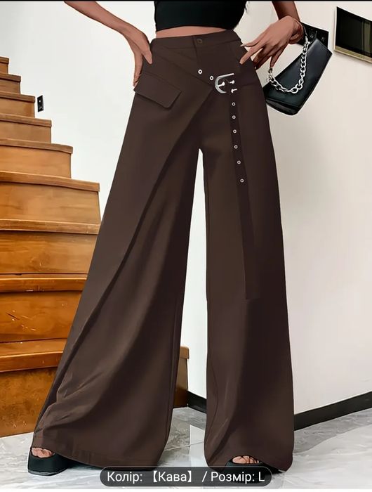 Штани жіночі шоколадні
