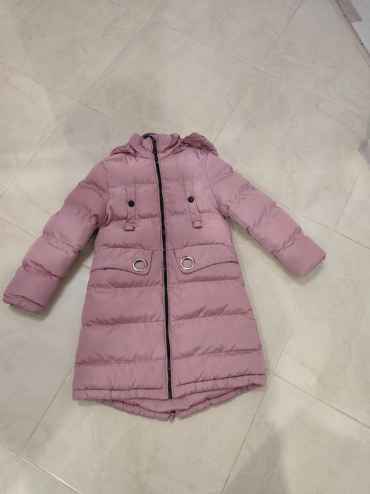 Зимова куртка, подовжена на ріст 128-134