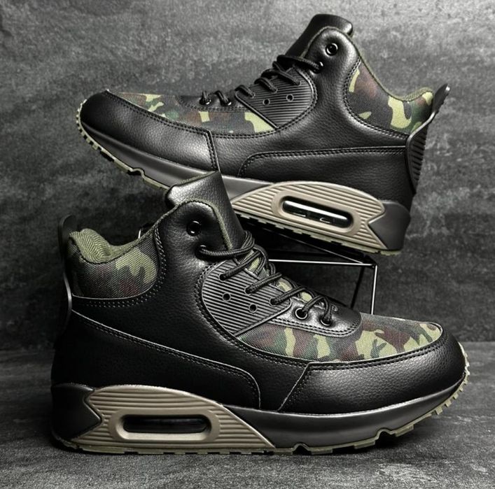 Чоловічі зимові кросівки на хутрі/ мужские зимние кроссовки ботинки