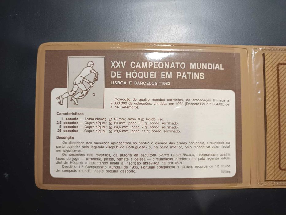 1982 – BNC (4 Moedas) – Hóquei em patins