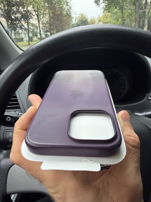 iPhone 16 pro max Silicone Case Plum чохол