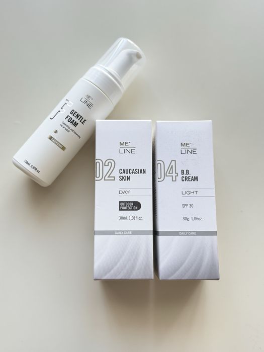 Me Line тональний ВВкрем light/medium SPF30.Від пігментаціі.