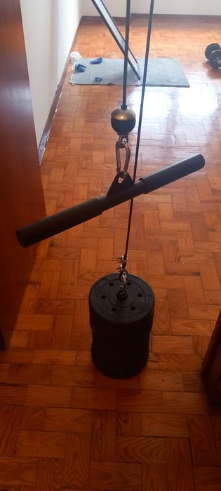 Halteres+Barra+Conjunto de Corda