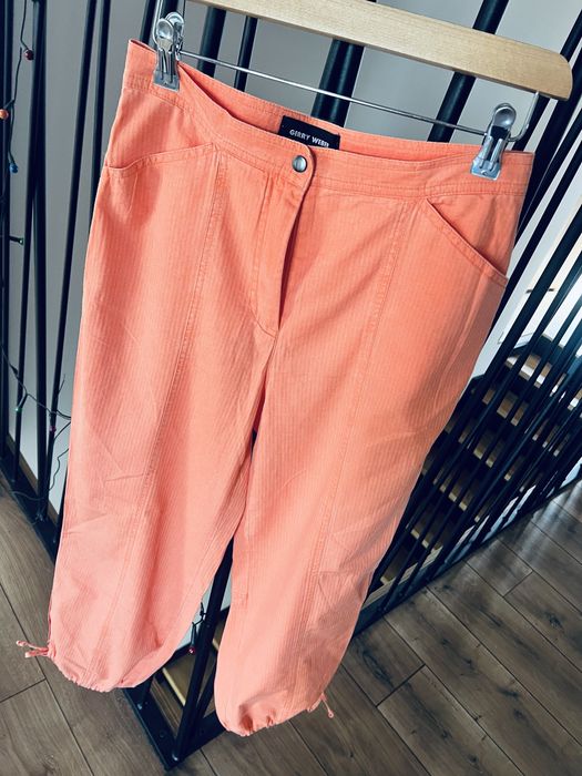 Letnie bawełniane spodnie Gerry Weber z tk maxx rozmiar S
