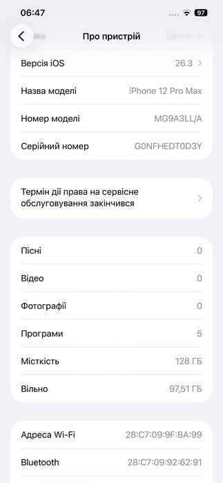 Продам IPhone 12 Pro Max 128gb