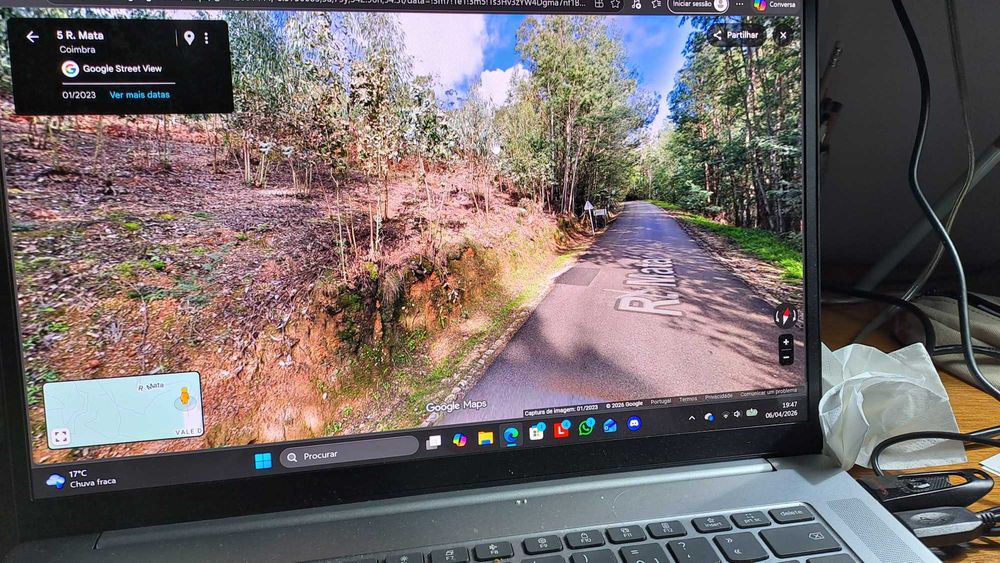 Terreno Rústico com 2.000 m² junto à Mata de Vale de Canas — Coimbra