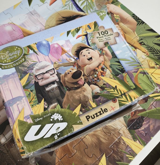 Puzzle bajka "Odlot"