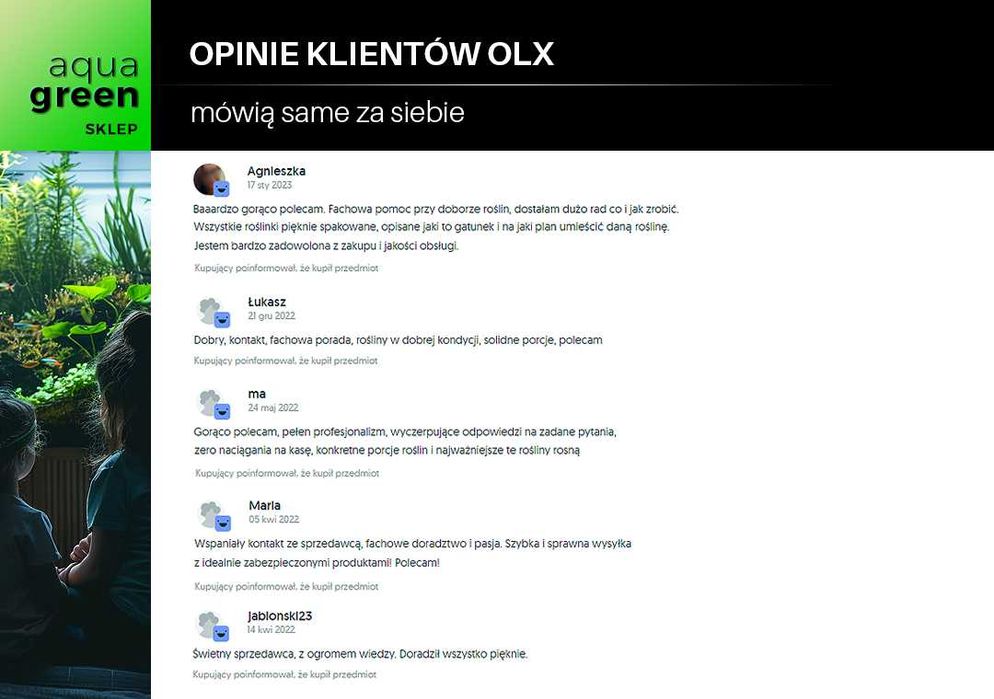 Precyzyjne testy wody z akwarium 7 wyników