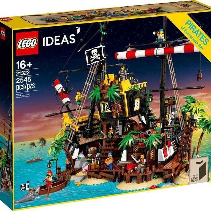 Lego 21322 Pirates of Barracuda Bay | Novo e selado