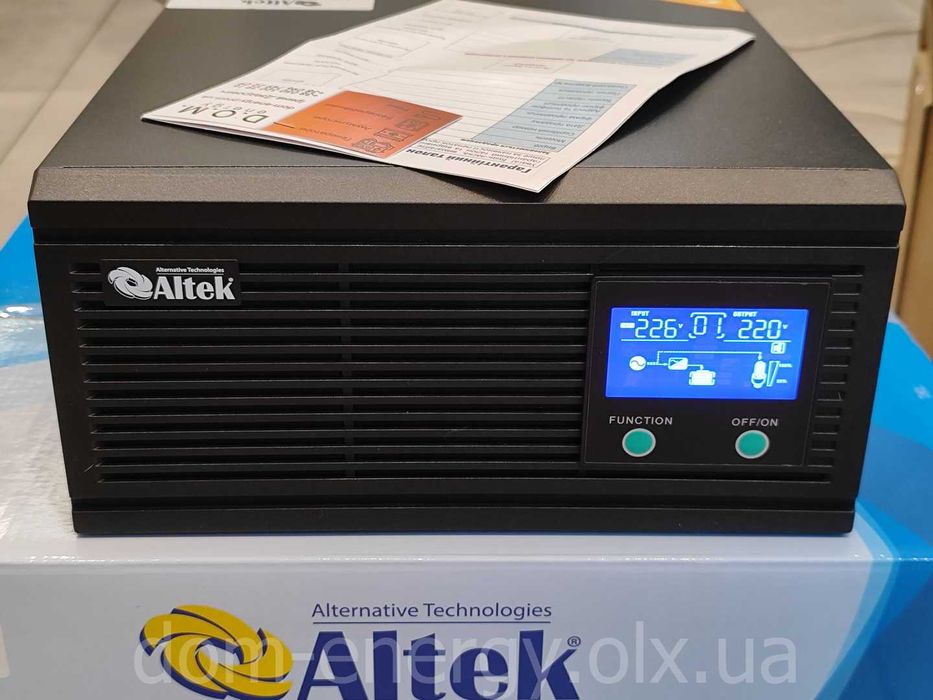 ИБП ДБЖ 480Вт W Безперебійник Джерело безперебійного живлення до котла