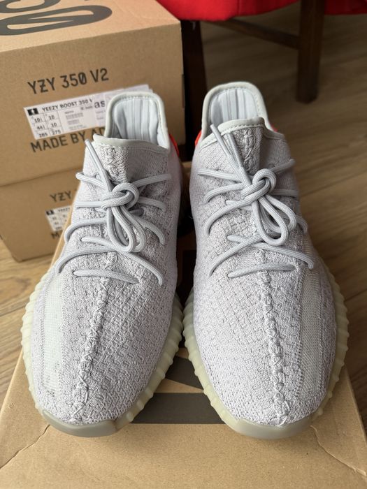 Adidas Yeezy Tail Light buty sneakersy szare niskie 43 1/3