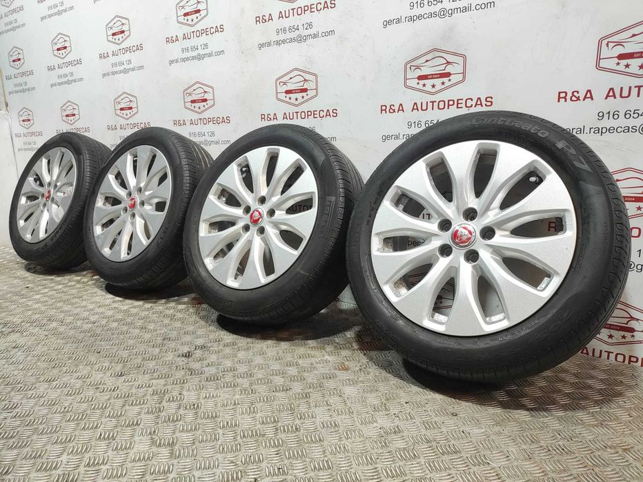 Conjunto Jantes R17 Aerodynamic Jaguar XE X760 de 2015 a 2020 Original