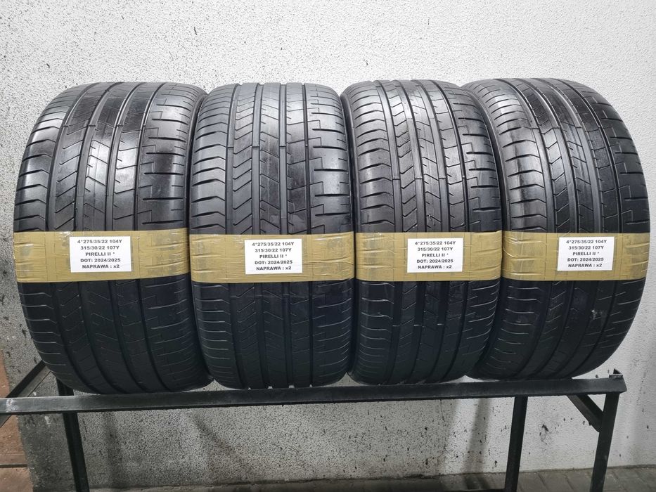 275/35/22 104Y 315/30/22 107Y Pirelli P Zero PZ4 II* KOMPLET MONTAŻ