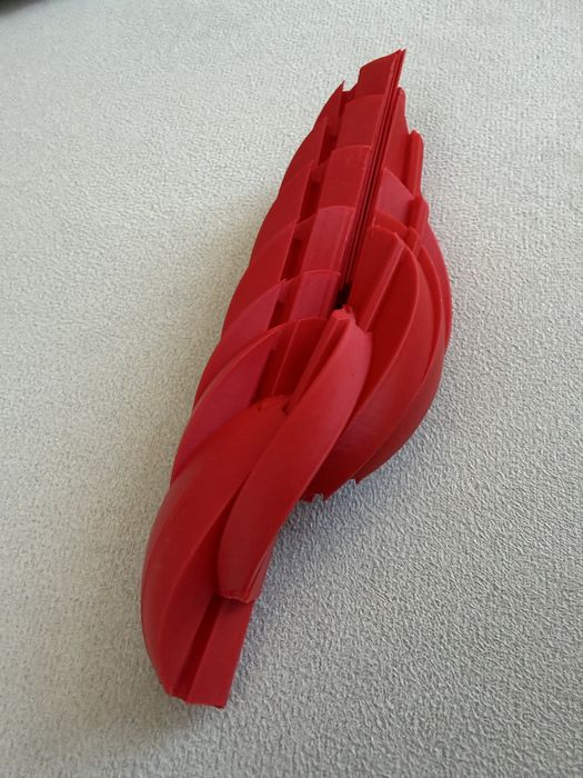 Brinquedo sensorial - Ovo “infinito” 3D