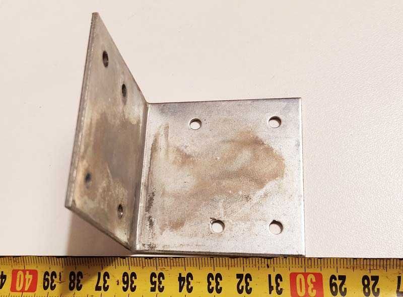 Kątownik montażowy stalowy 6x6x6cm 10szt.