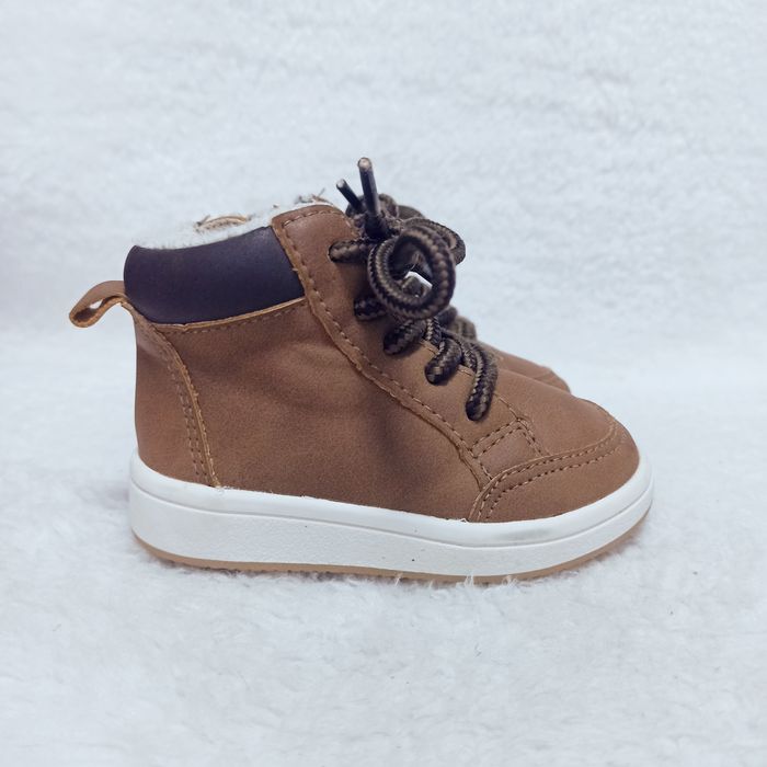 H&M утеплені черевички для хлопчика, 18/19 розмір, устілка 12- 12.5 см