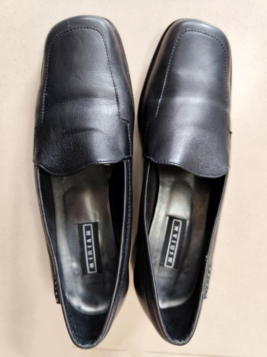 Sapatos cinzentos em pele genuína - Miriam (Tam. 36.5)