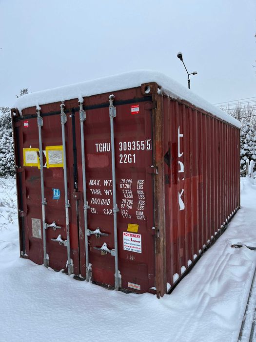 kontener budowlany magazynowy morski 20, dł.6m, wynajem