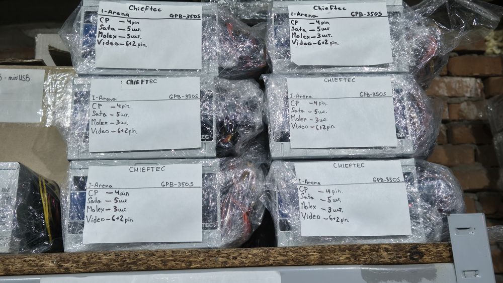 Блоки живлення Chieftec 400w/450w. ГАРАНТІЯ!