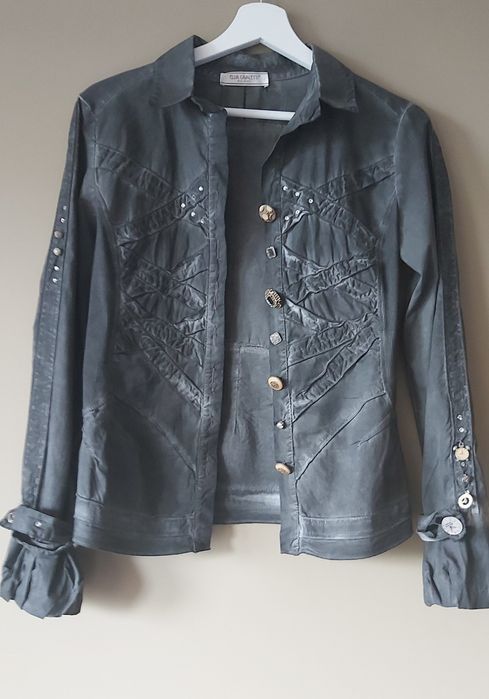 Elisa Cavaletti Italy piękna  bluzka             koszula S/M