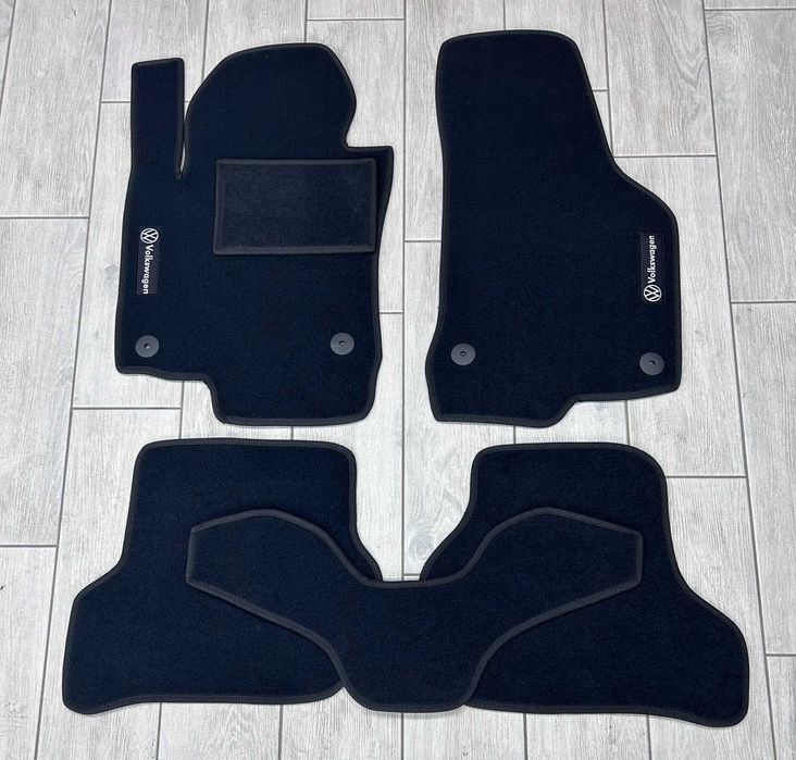 Ворсовые коврики для Volkswagen Bora Golf Passat Touareg Touran E-Golf