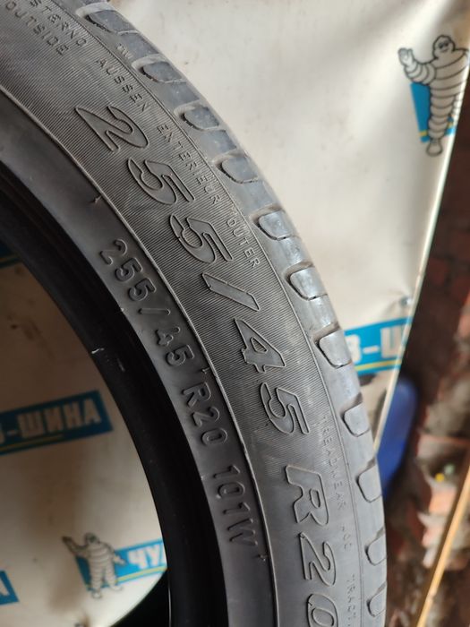 Шини pirelli 255 45 r20 літо 18-й рік