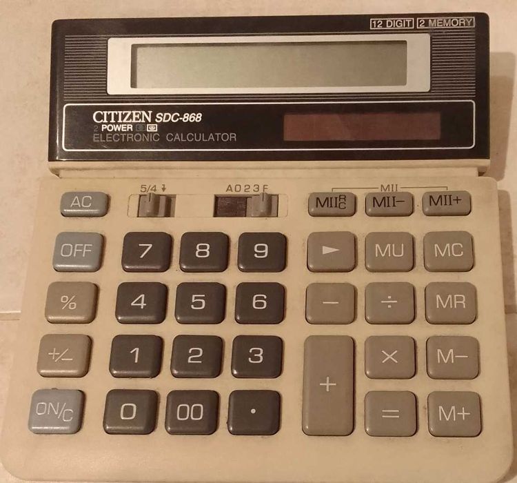 Калькулятор Citizen