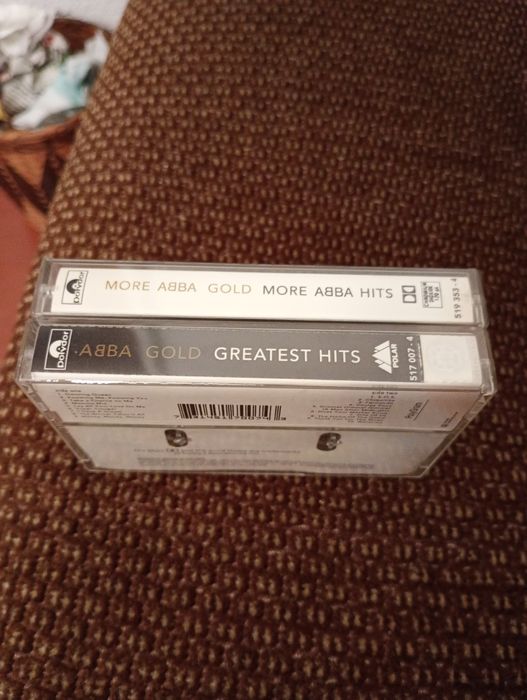ABBA Gold e More ABBA Gold cassetes originais