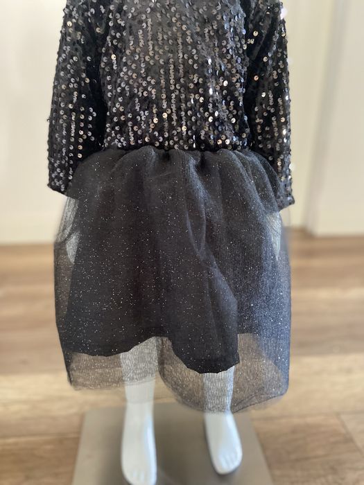 Nowa sukienka handmade rozmiar 86 tiul&cekiny