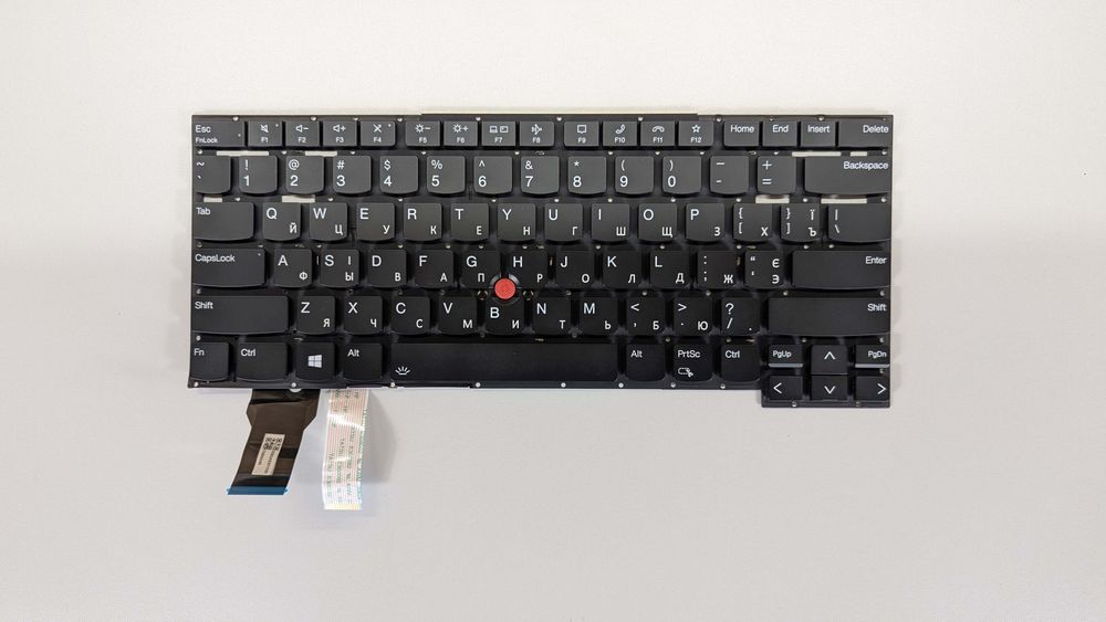 Клавіатура Lenovo thinkpad t14s gen 2, p1 gen 4, x1 extreme 4th gen.