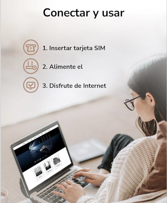Router 4G com SIM