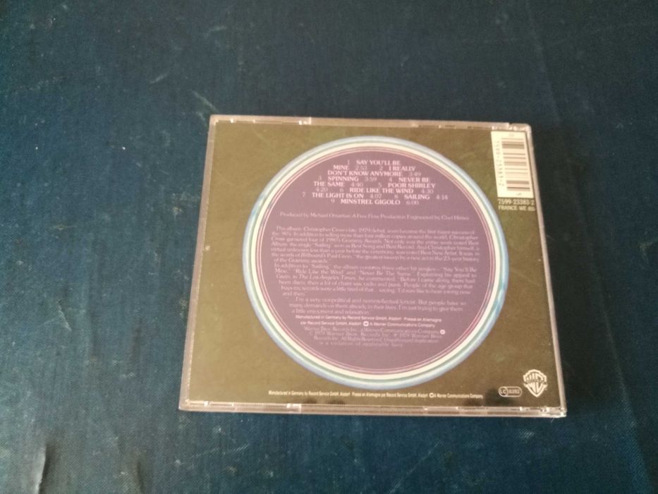 Christopher Cross - Christopher Cross CD