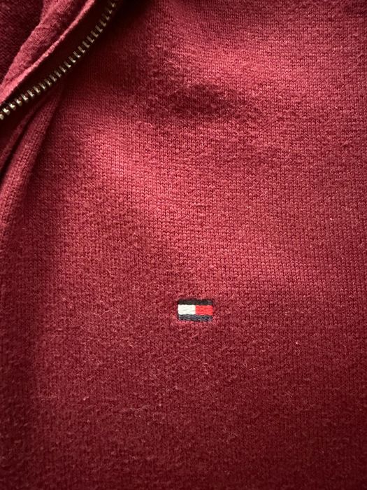 Quarter-Zip Vermelho Tommy Hilfiger Homem
