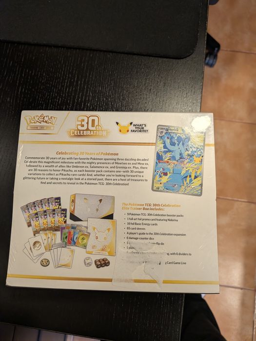 Pokémon TCG 30th Anniversary Collection Elite Trainer Box