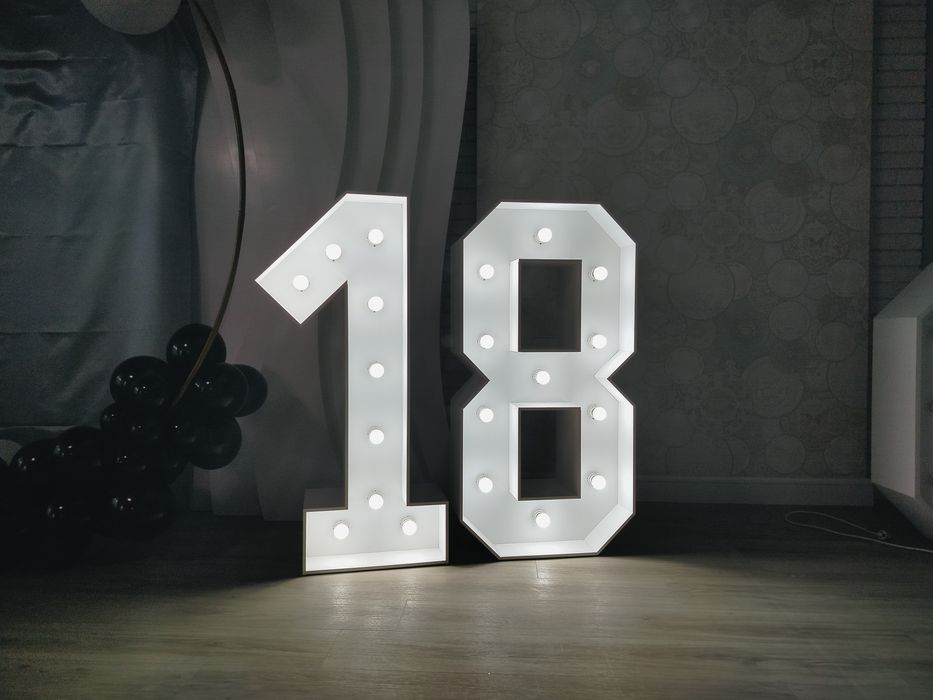 Cyfry LED.                 .