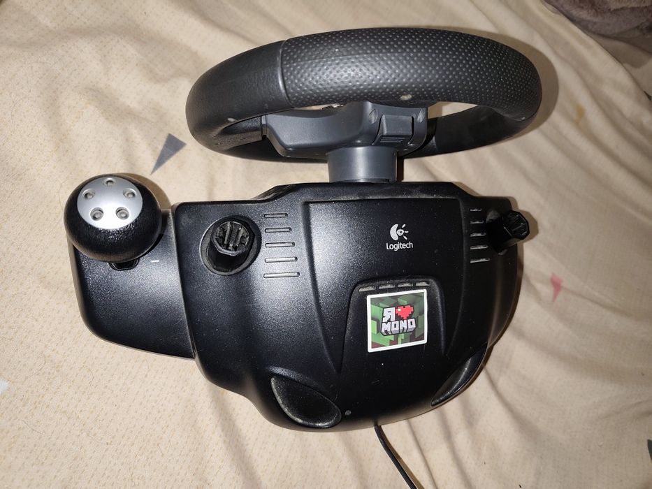 Руль Logitech Driving Force GT про (PS3/PC) + педали, оригинал