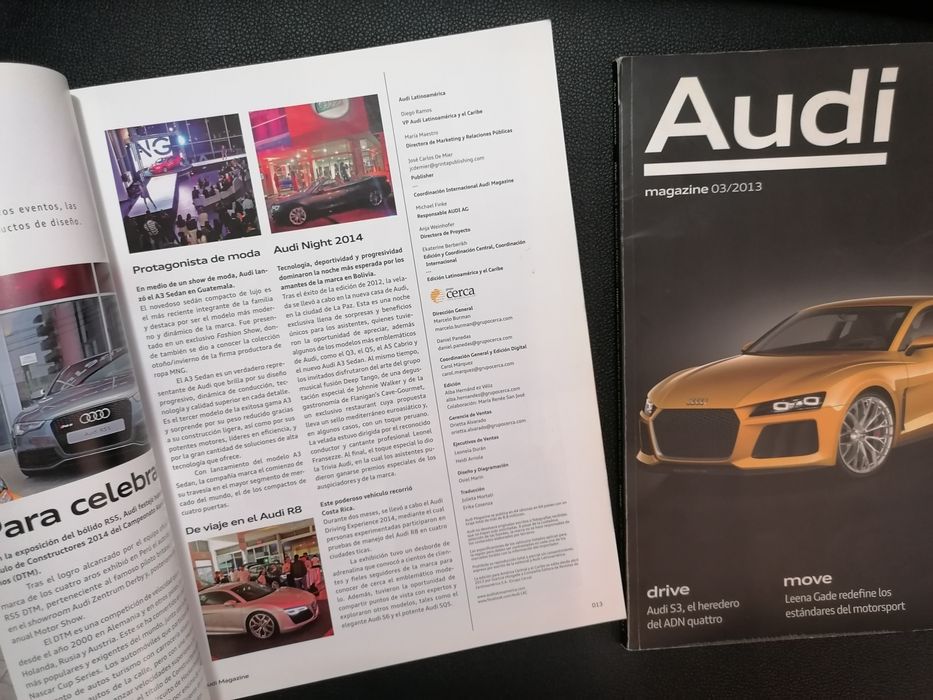 Revista Audi Magazine America Latina
