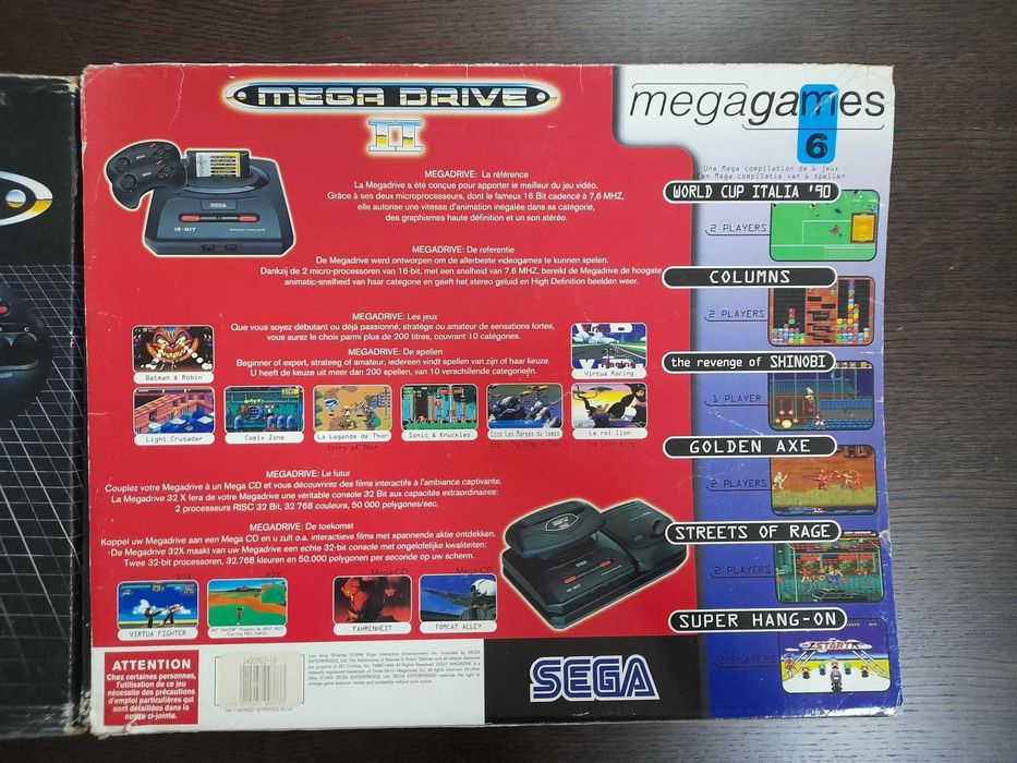 Mega Drive II Mega 6 Pack