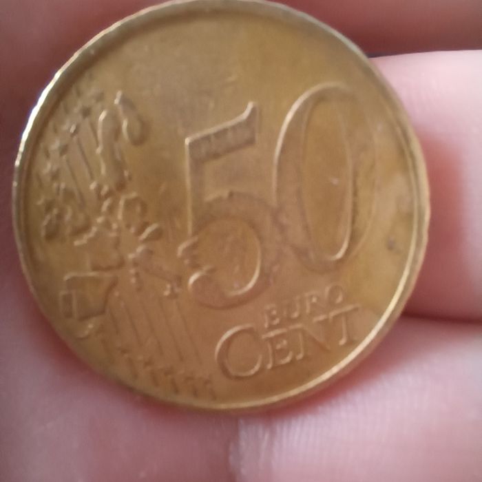 Moeda Bélgica 1999 50 cent