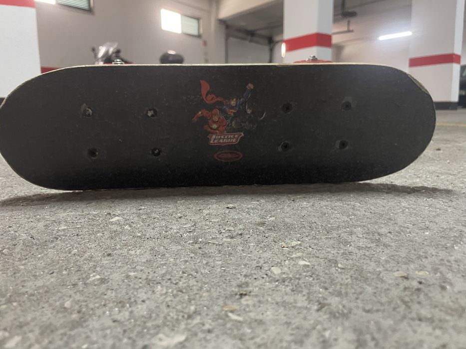 Skate crianca menino super herois