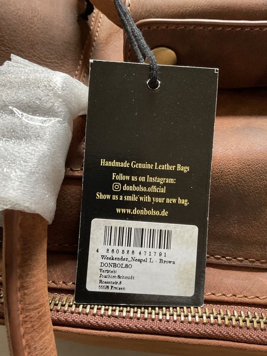 Torba ze skòry marki Donbolso