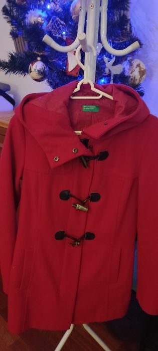 płaszczyk United Colors Of Benetton w ciekawym odcieniu różu