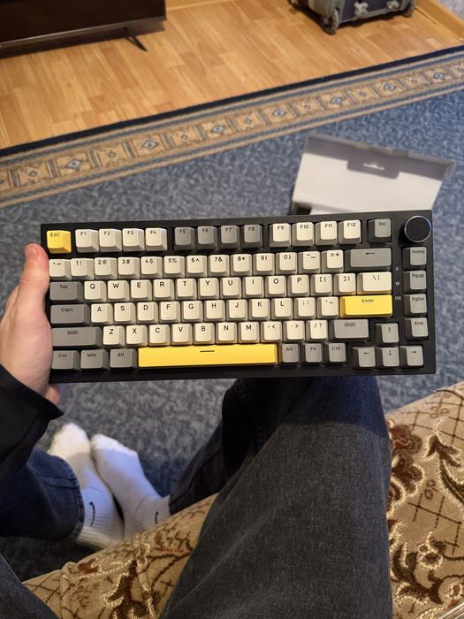 ‼️ОРИГІНАЛ‼️ Ajazz AK 820 USB Black/Yellow